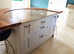 Interior Painting and Hand Pianted Kitchen Cupboards