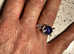 AAA Tanzanite ring White Gold