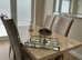 Luxury marble table and four chairs