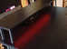 Desk with led and plug sockets