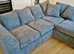**Sleek Brand New Corner Setup - 2 & 3 Seater Sofa with Coordinated Footstool