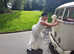 Boho Brides provide vintage VW campervan hire for weddings and special occasions. Arrive in style