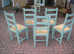 Ladderback chairs (set of 5)