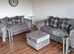 **Premium Brand New Corner Seating - 2 & 3 Seater Sofa with Footstool**