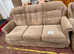Sofa - Gplan Three Seater Sofa with Two Matching Armchairs
