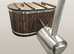FIBER GLASS OVAL HOTTUB WITH OUTSIDE HEATER