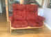ERCOL  GINA  TWO SEATER RECLINER SETTEE.