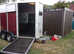 2001 Burgundy 505 Two Horse Trailer.