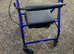 Drive 4 wheel Walker Rollator with brakes seat and storage bag