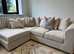 Paris Modern Corner Lounge Suite - 3 and 2 Seater with Chair and Stool