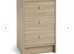 For Sale: Wooden Chest of Drawers - Light Wood Finish**   Price: **£20