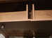 Dark brown oak sideboard