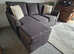 Wayfair Grey Left&Right Sided Chaise Sofa  Delivery Available