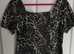 Collectif Animal Print Top (UK 20) (Free Postage)