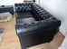 Faulks leather Chesterfield 2 seater sofa