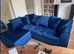 Brand New Dylan Plush Velvet Sofa For Sale