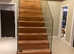 Stairs and glass banister £1000