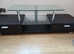 Black & Glass TV Telly Stand Excellent Condition