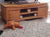 Oak T.V.Unit