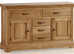 Oak large sideboard and coffee table