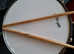 14" snare drum, with stand,