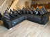 **Elegant Brand New Corner Lounge - 2 & 3 Seater Sofa with Footstool**