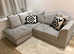 Brand New Elegant Modular Corner Sofa - 3 & 2 Seater with Stylish Footstool