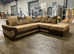 **Chic Brand New Corner Sofa Collection - 2 & 3 Seater with Footstool**
