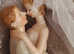 Bride and groom wedding cake topper ex condition £20