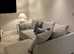 **Milan Exclusive Brand New Corner Sofa - 2 & 3 Seater with Footstool