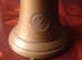 Vintage 1824 ship bell with dragon or phoenix motif