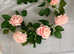 Artificial Frilled Peonie Garland - New