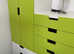 IKEA KIDS WARDROBE AND DRAWERS COMBINATION PLUS MATCHING CHEST OF DRAWERS