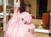 CHRISTINE DAAE PHANTOM OF THE OPERA MOVIE MASQUERADE COSTUME (homemade) sz uk 8-10