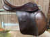 17inch wide brown leather dever GP saddle
