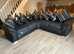 **Exclusive Brand New L-Shape Sofa - 2 & 3 Seater with Coordinated Footstool
