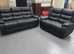 Brand New Recliner 3 Seater and 2 Seater Sofa Set Pu Leather For Sale
