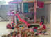 Barbie dream house, dolls & accessories