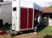 2001 Burgundy 505 Two Horse Trailer.