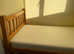Single Bed collect Severn Beach, pine good condition with mattress