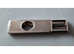 1973 W M Ltd Silver Cigar Cutter Engine Turned Geometric