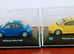 Collection of seven 1:76 scale model cars