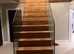 Stairs and glass banister £1000