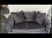 Grey velvet 3+2 sofa