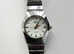 Women's Breeze Collection Quartz Chrome Watch with NEW battery,