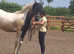 2y/o FriesianX gelding for sale