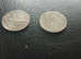 2x George 111 coins