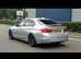 BMW 3 Series, 2012 (12) silver saloon, Automatic Diesel, 132,000 miles