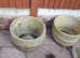 Cotswold plant pot s ex condition £65 two large pots