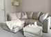 **Functional Brand New Corner Lounge - 3 & 2 Seater Sofa Plus Footstool